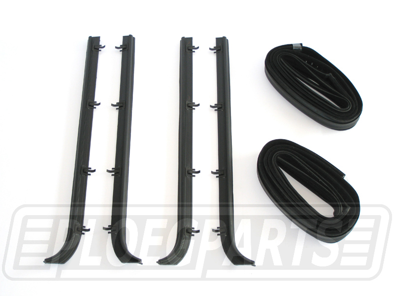 Raamsnor/geleiderrubber set